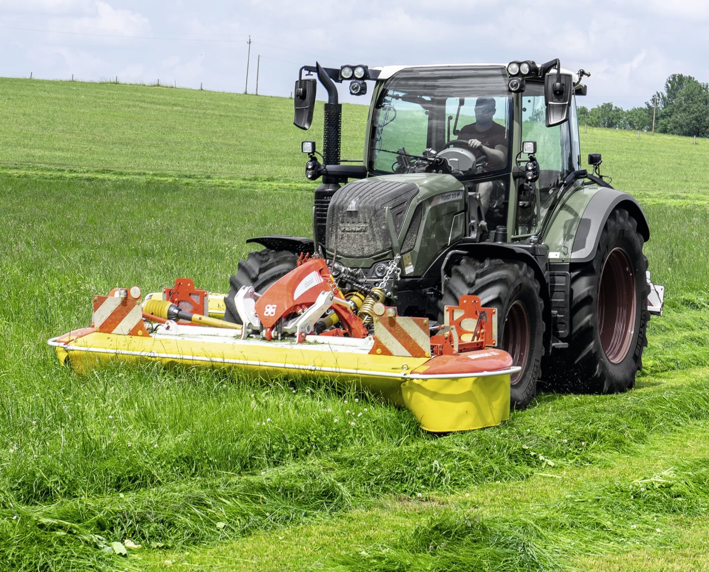 Pöttinger Trommelmähwerk "EuroCat Classic" Dreipunktanbau, Front