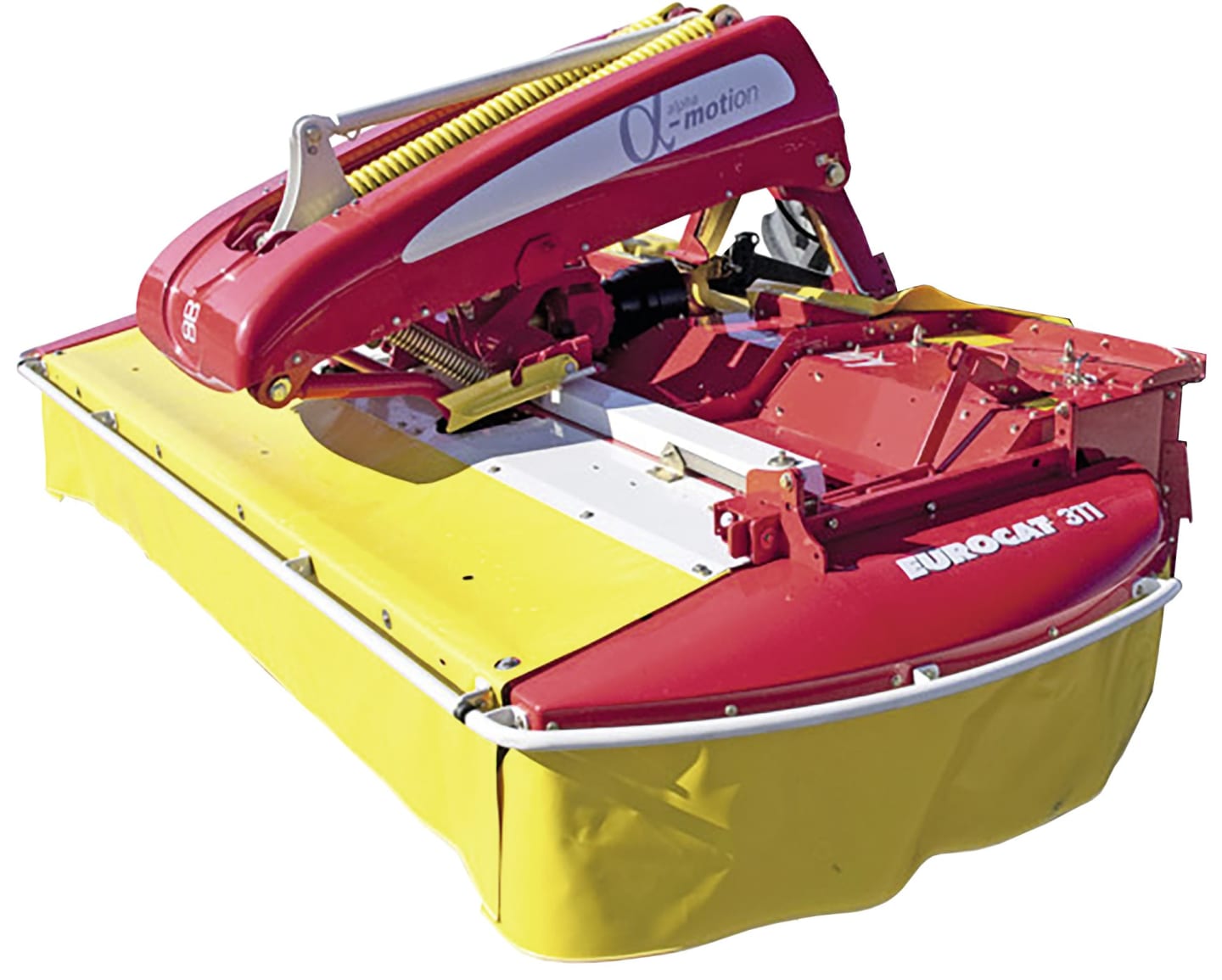 Pöttinger Trommelmähwerk "EuroCat Alpha Motion Pro" Dreipunktanbau, Front