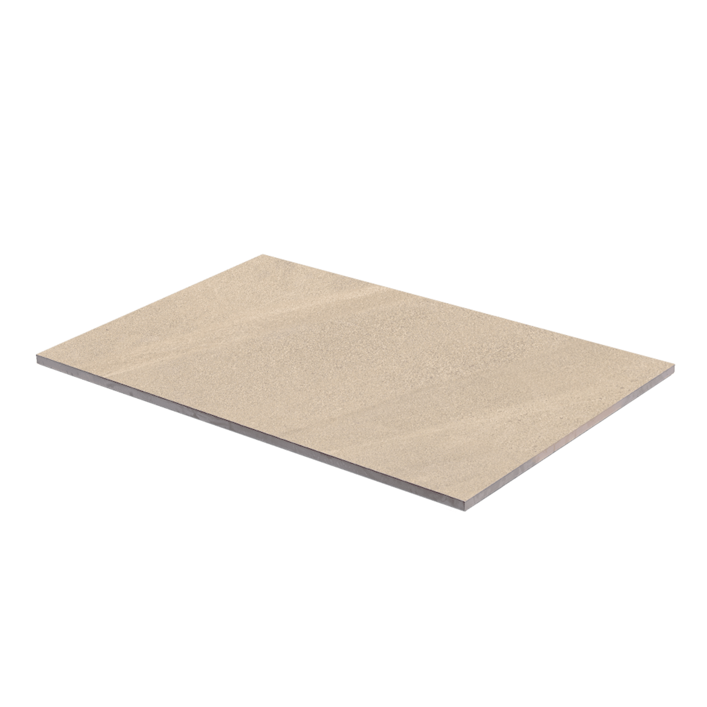 casafino Keramik Terrassenplatte Serie Stein, Sandbeige 90 x 60 x 2 cm