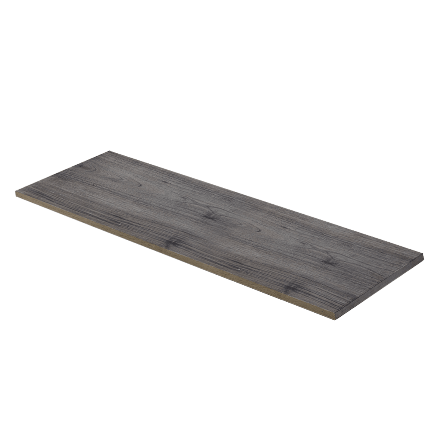 casafino keramische Terrassenplatte Serie Holz, Mooreiche 120 x 40 x 2 cm