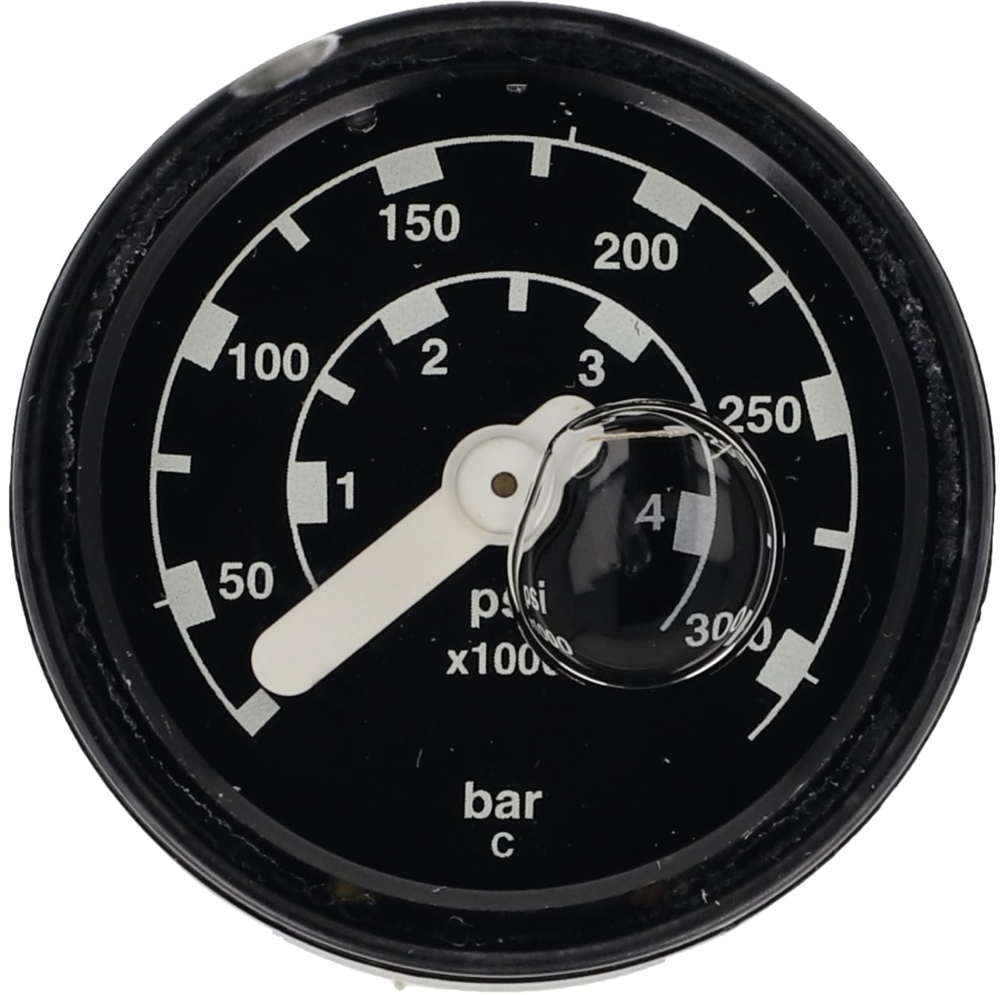 Nilfisk Manometer 0 bis 300 bar, für Hochdruckreiniger Neptune, Poseidon, MH, MC, 301000246