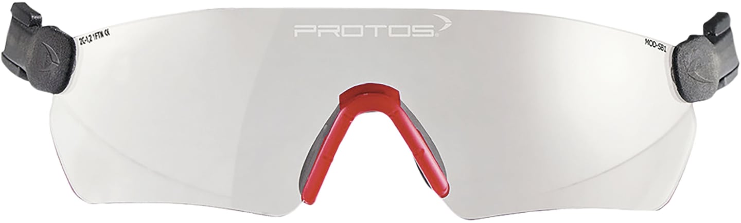 PROTOS® Schutzbrille "Integral" klar, Lichtdurchlässigkeit 91 %, für Forsthelm Protos® Integral Forest, Integral Arborist