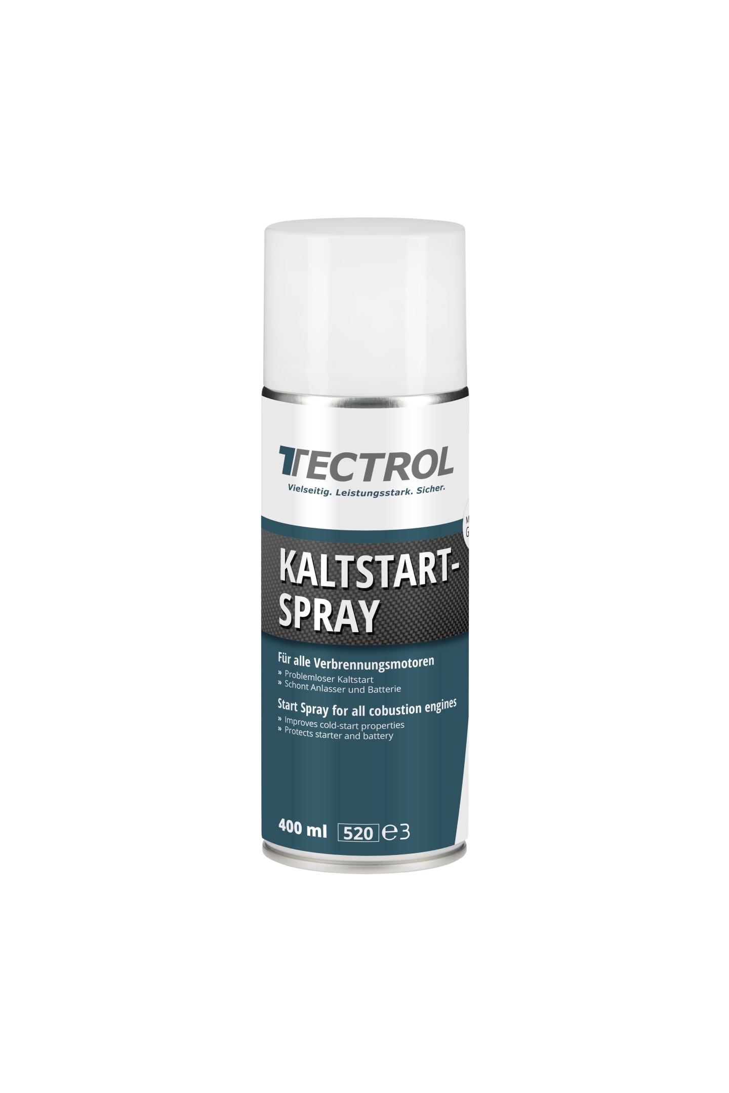 TECTROL KALTSTARTSPRAY 400 ml Dose Startspray, Kaltstartspray für Diesel- und Benzinmotoren, Starthilfe