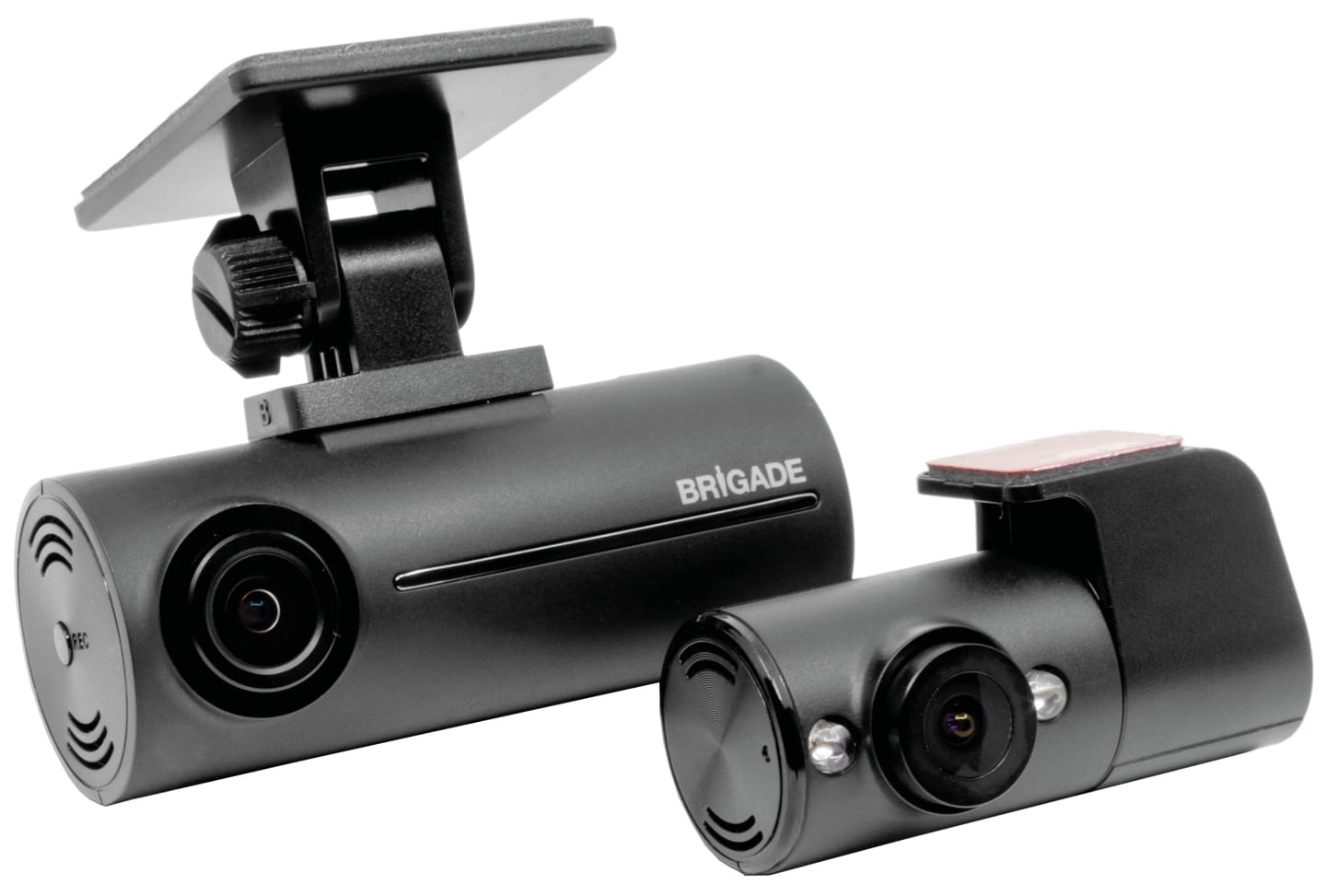 Brigade® Dashcam "DC-102-IRC" mit zusätzlicher Infrarot-Kamera, 7028