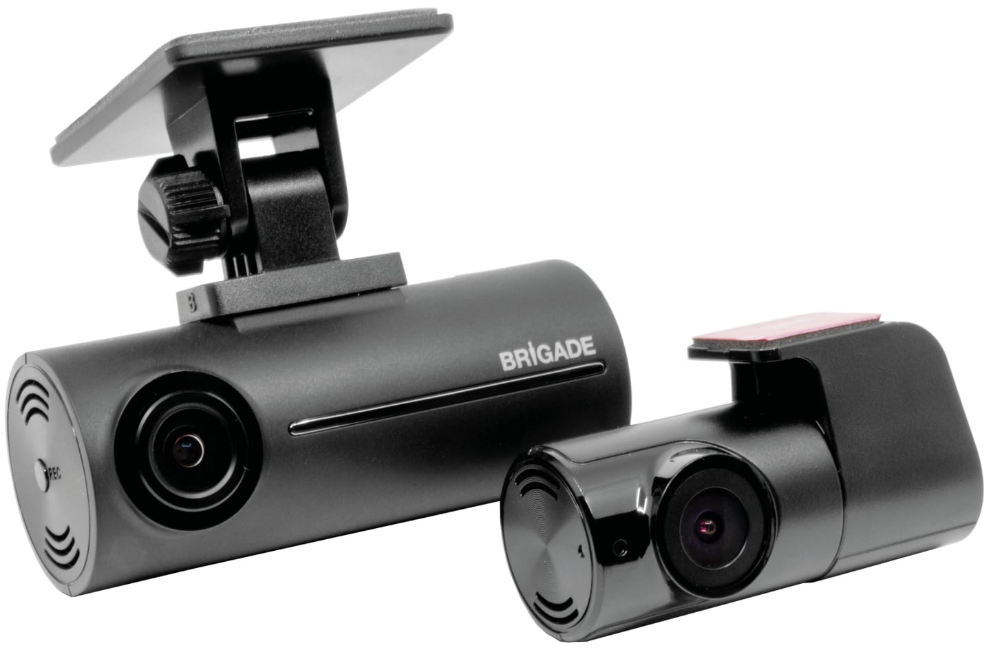 Brigade® Dashcam "DC-102-RVC" mit zusätzlicher Rückfahrkamera, 7025