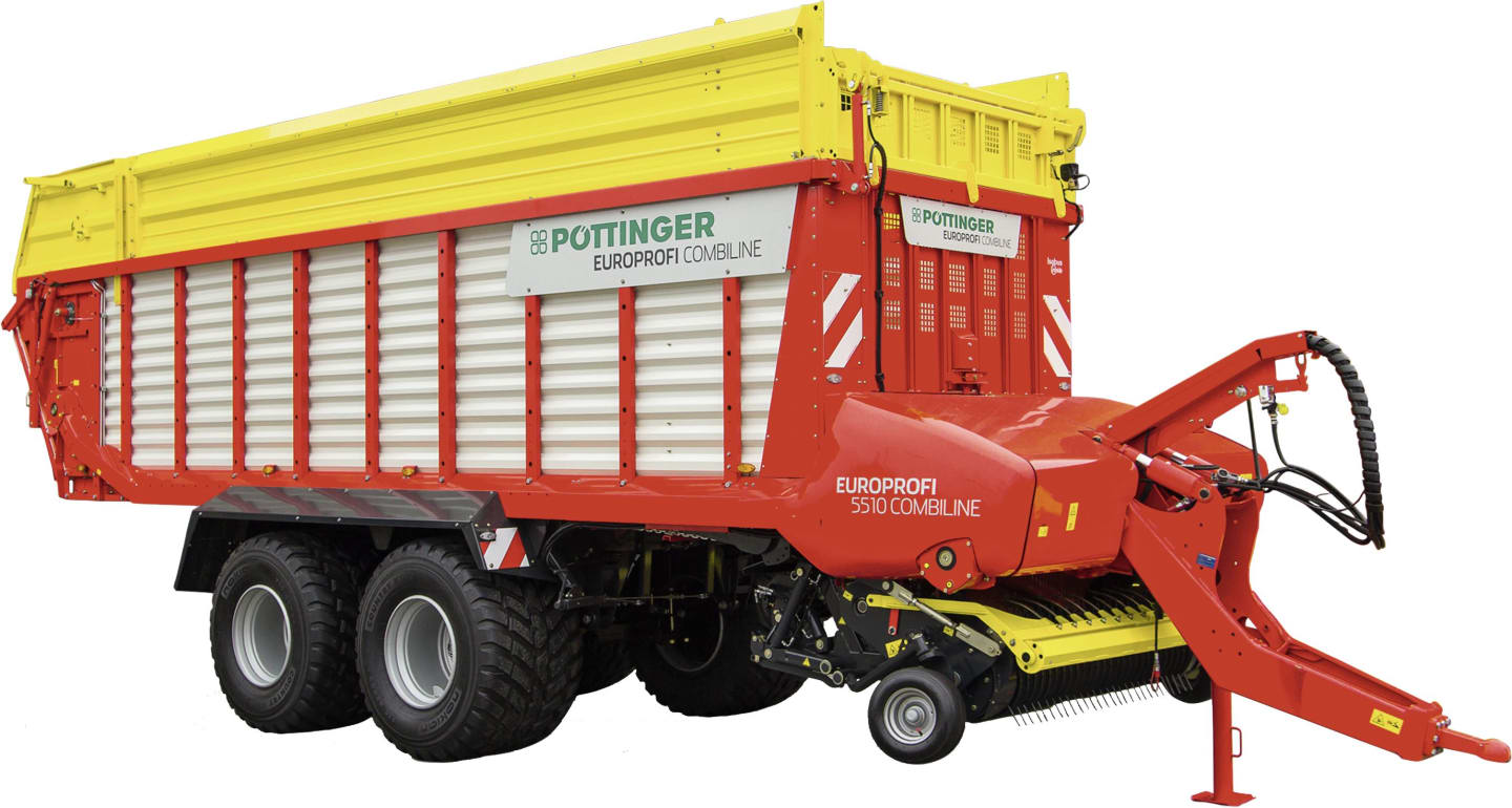 Pöttinger Ladewagen "Europrofi Combiline" mit Mehrzweck-Rotor