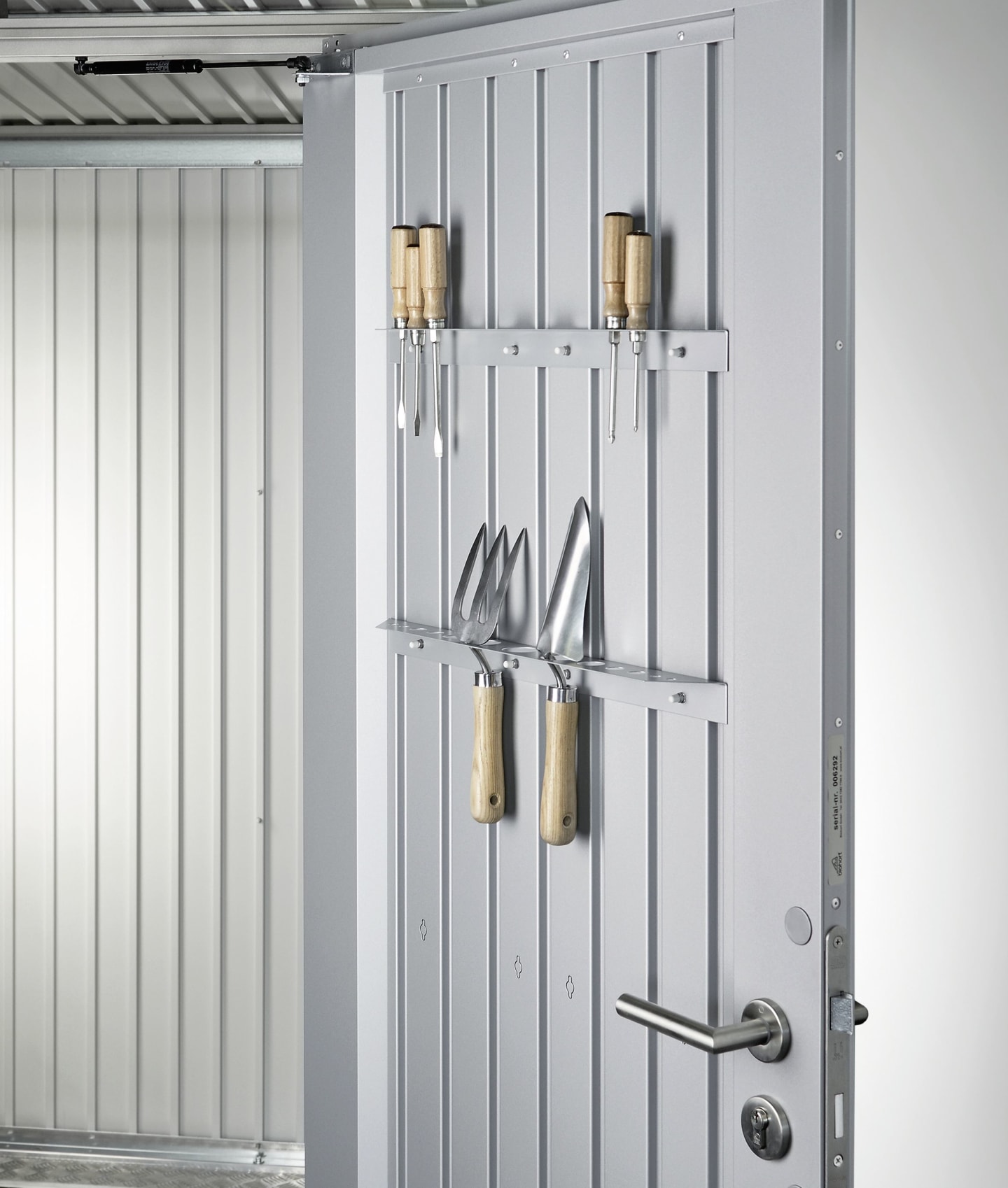 Biohort Werkzeughalter für Tür dunkelgrau; metallic Werkzeughalterung Wand
