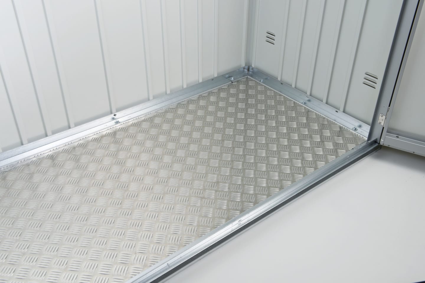 Biohort Aluminium Bodenplatte aluminium