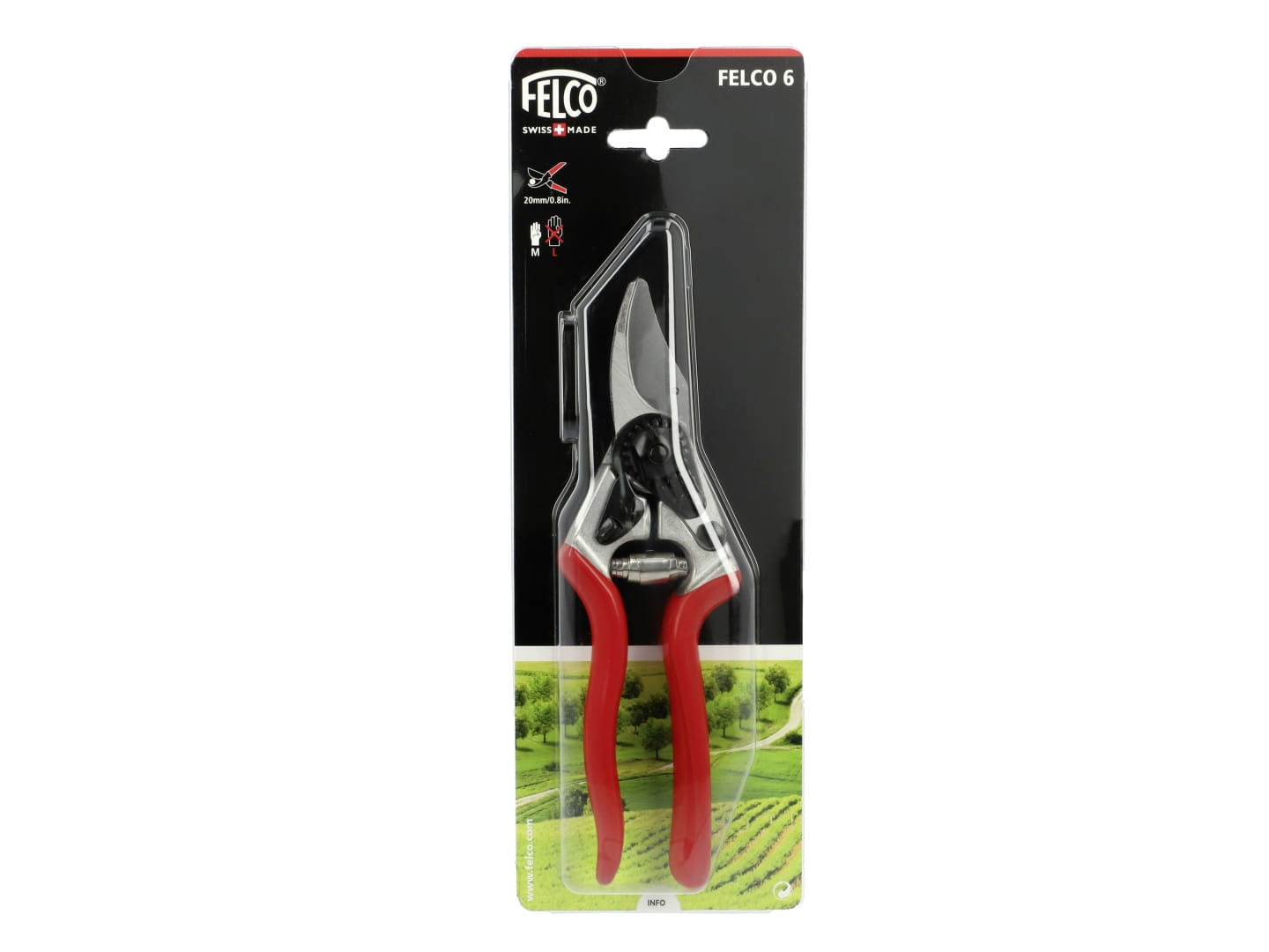 FELCO 6 Baum-, Reb- und Gartenschere M 195 mm