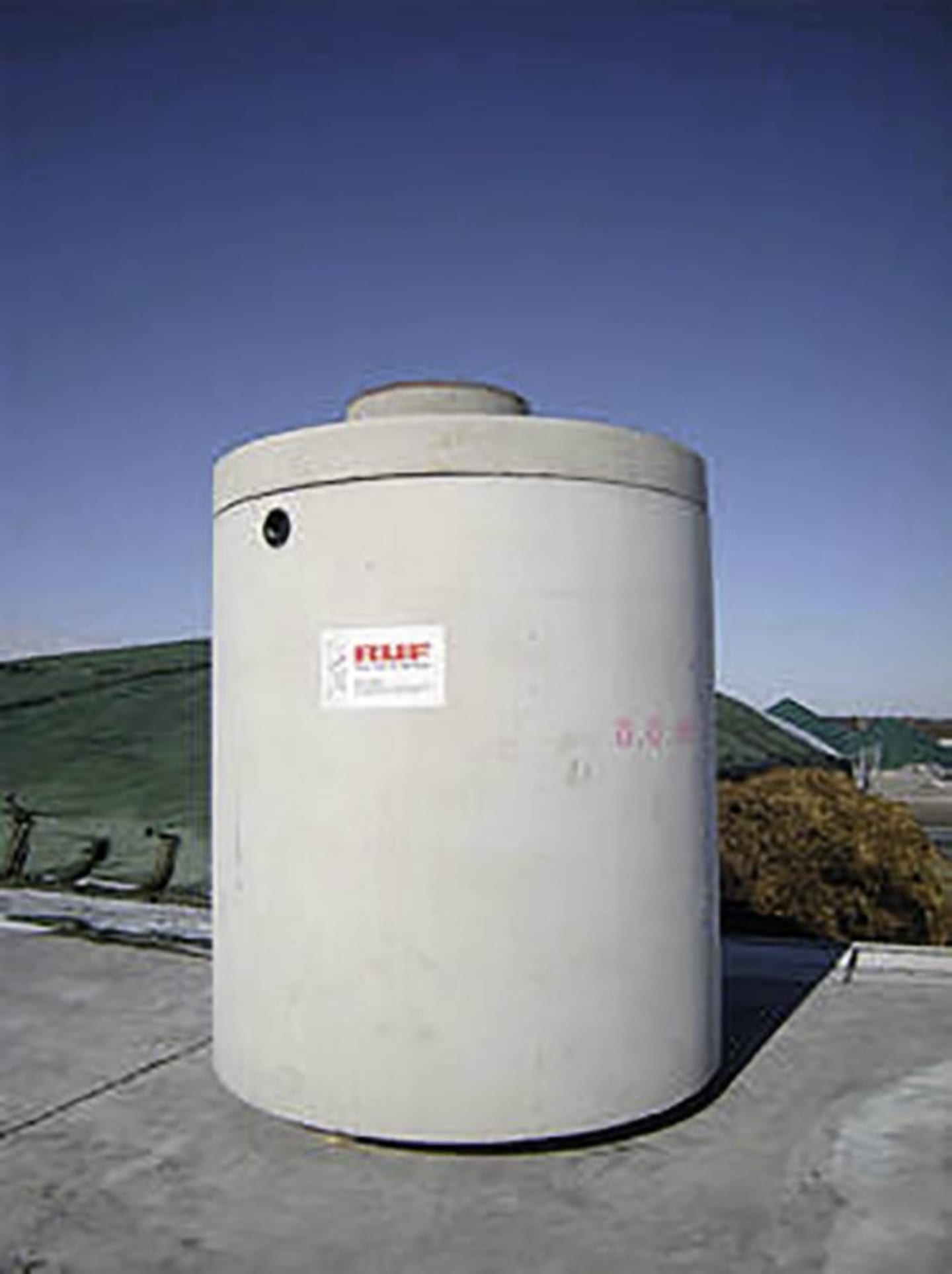Sickersaftbehälter aus Beton