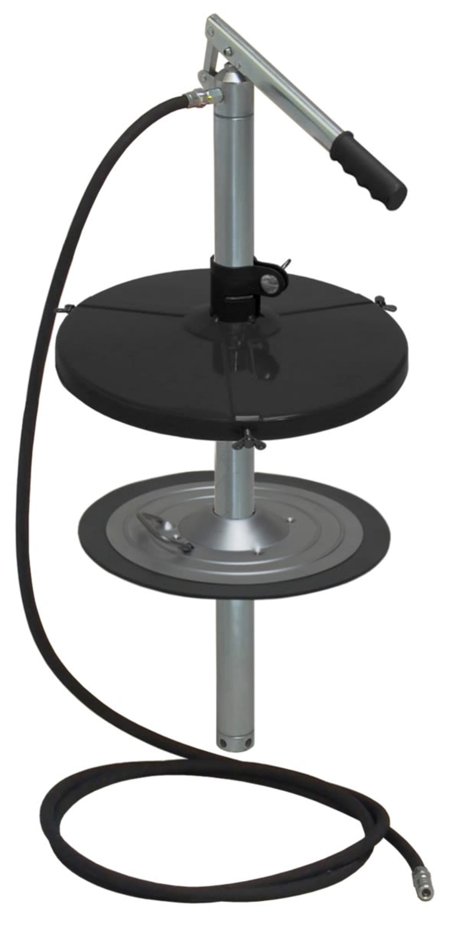 mato Hochdruck-Abschmiergerät Bucket Greaser für 50 kg Fetteimer, Innen-Ø 355-387 mm 3385170