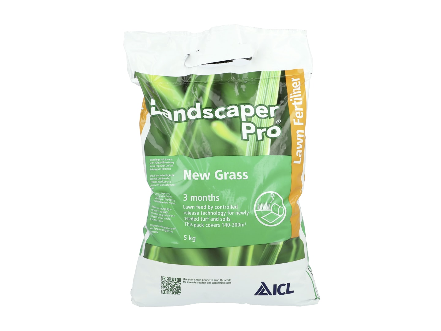 ICL Landscaper Pro® New Grass Rasendünger NPK 20-20-8 5 kg Sack Granulat
