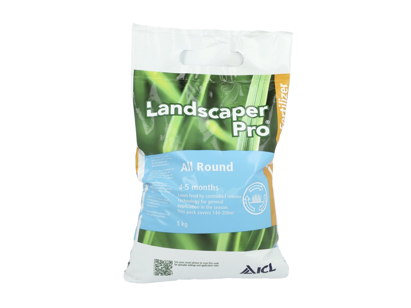 ICL Landscaper Pro® All Round Rasendünger NPK 24-5-8 +2MgO 5 kg Sack Granulat
