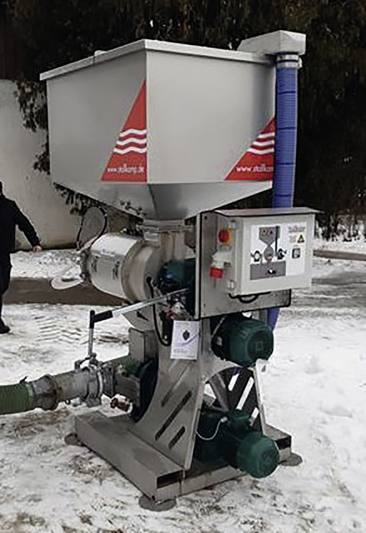 Stallkamp Gülleseparator "PSS 4/5.5-550" für Landwirtschaft, Biogasanlagen, Industrie