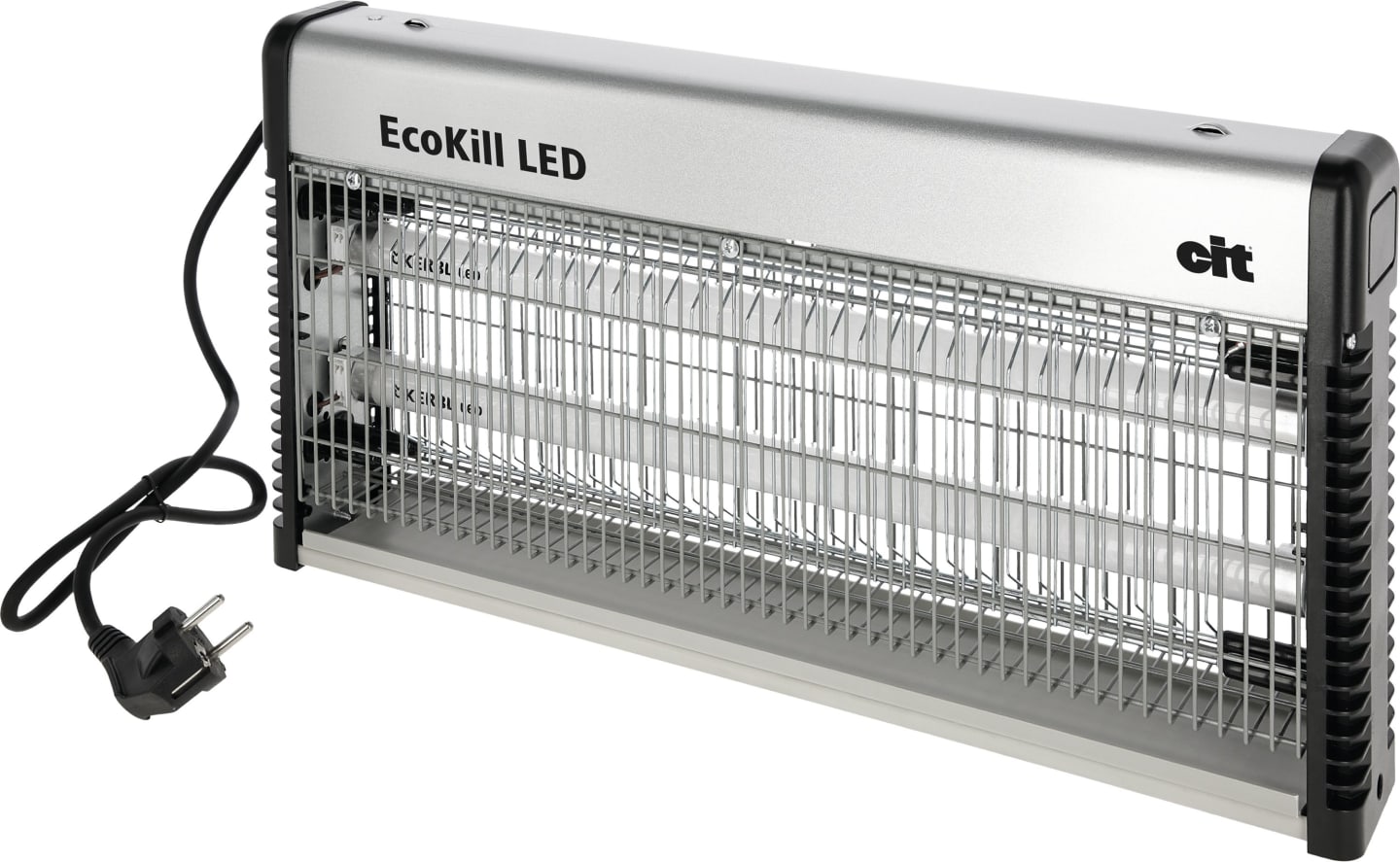 KERBL Fliegenvernichter "EcoKill LED" 2 x 7 W UVA-LED, blau, max. 150 m², Aluminiumgehäuse, 299938