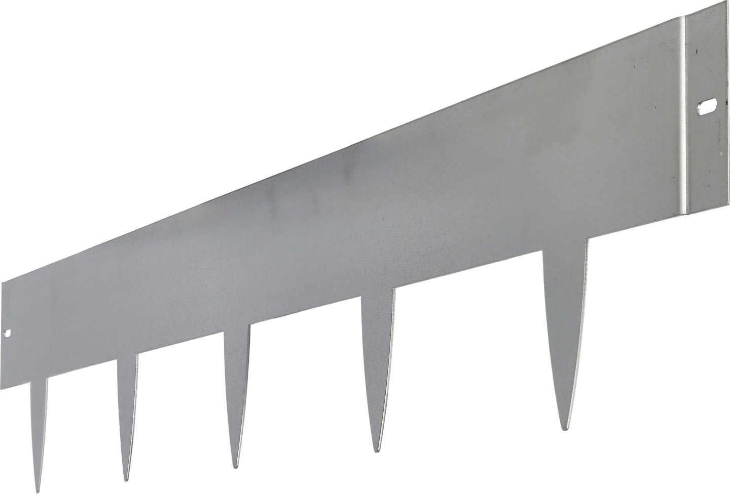 bellissa Rasenkante Spina 2er-Set Stahlblech silber 103 x 16 cm