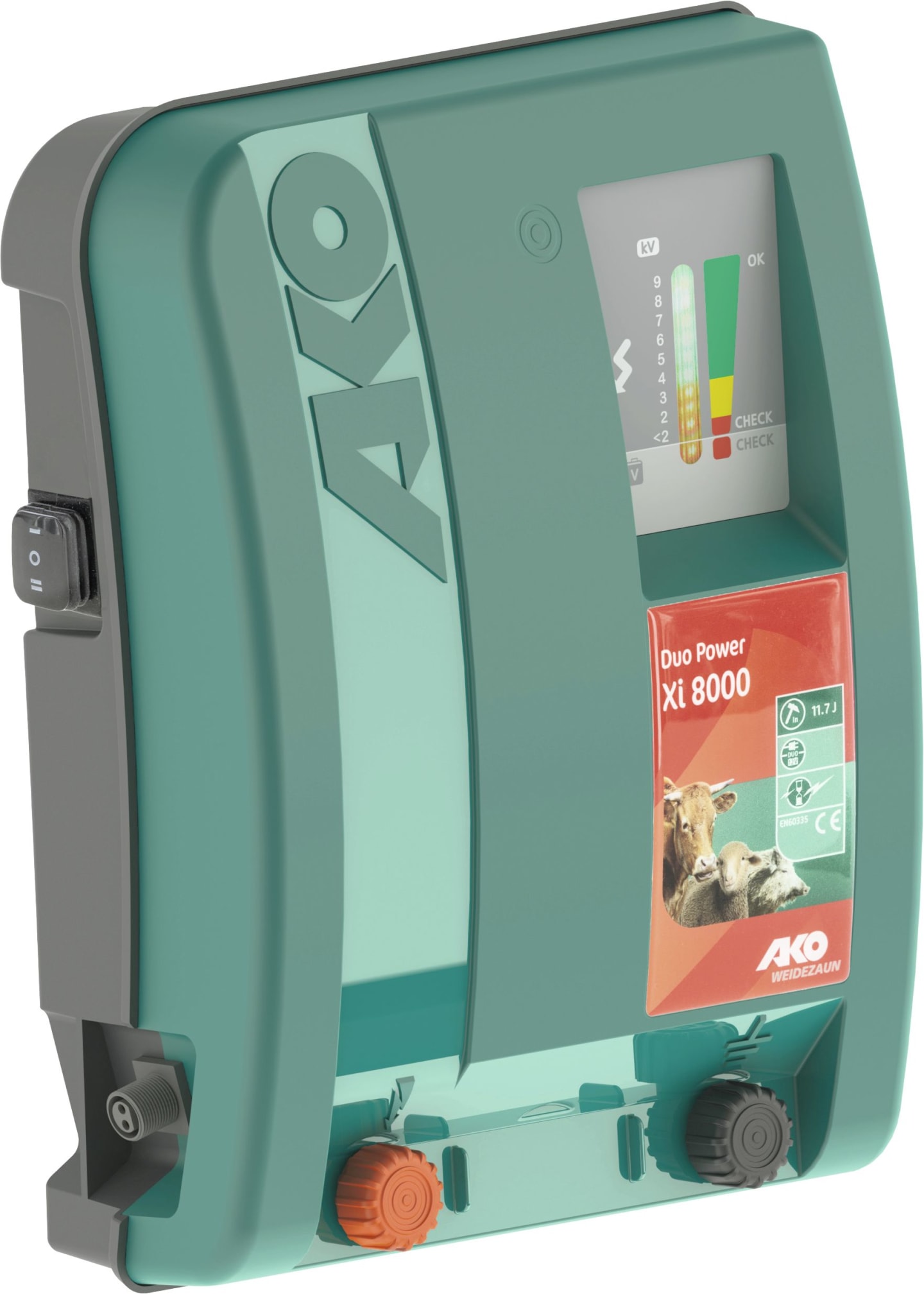 Ako Weidezaungerät "Duo Power Xi 8000" 12 V; 230 V, 372878