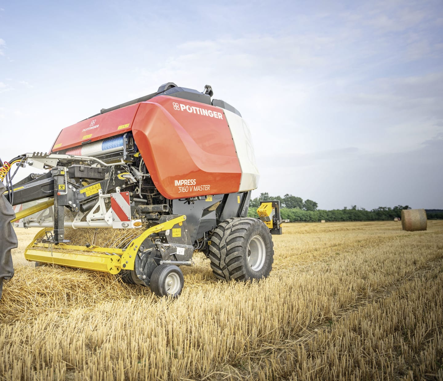 Pöttinger Rundballenpresse "Impress 3160 V Master" Ø Ballen 0,80 – 1,55 m