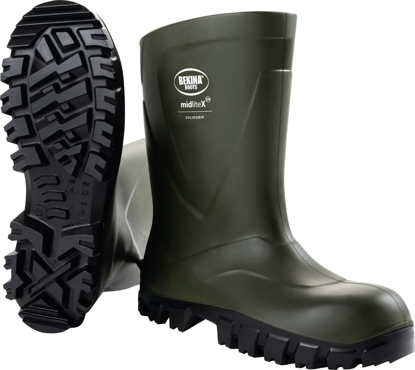 Bekina® Gummistiefel S5 "MidliteX SolidGrip®" Gr. 36, 347721