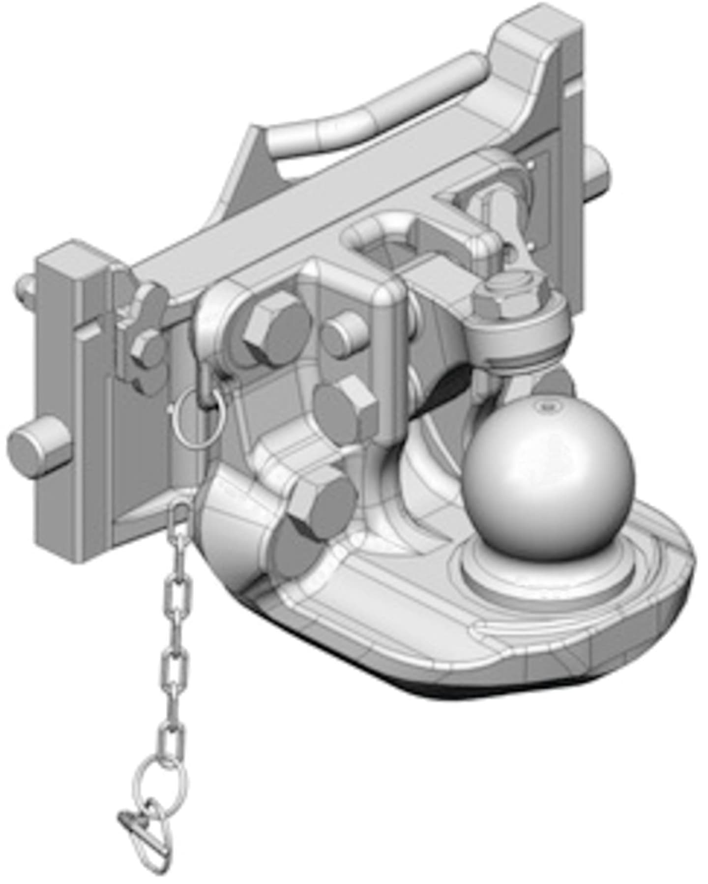 scharmüller Kugeleinsatz "K80®" 330/25/32 mm, für Traktor, 07.6330.42-A02