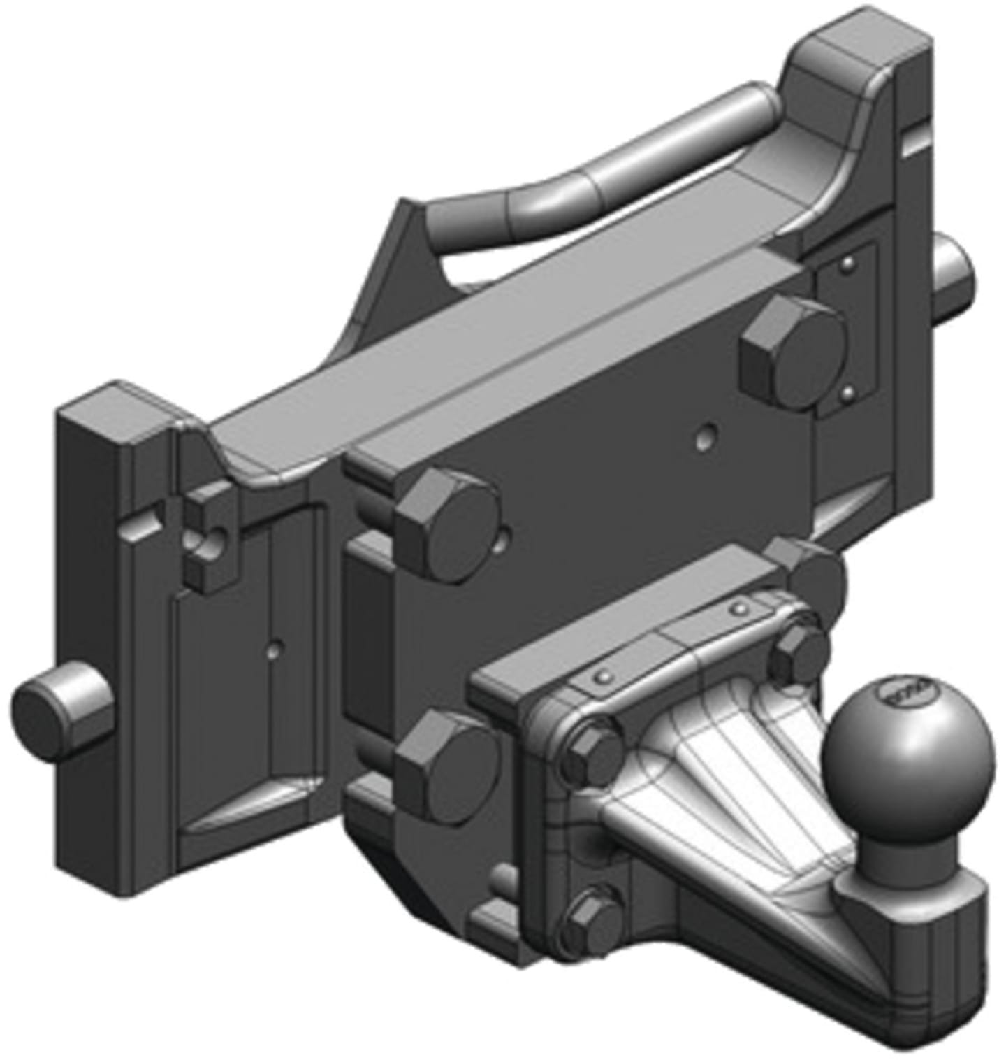 scharmüller Kugeleinsatz "ISO 50" 330/25/32 mm, Kugel 50 mm, für Traktor/PKW-Anhängekupplung, 07.7330.04-A02