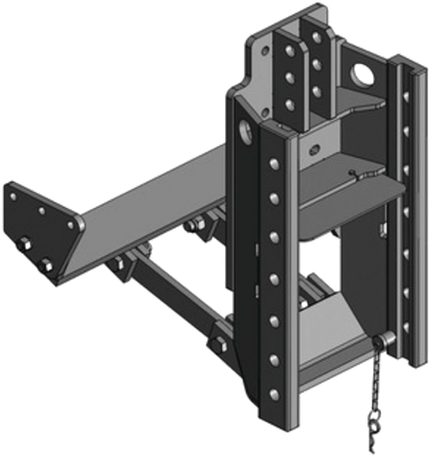 scharmüller Anhängebock "HVLB W330" 330/25/32 mm, für Traktor MB-Trac BR441, 00.135.01.2-A02