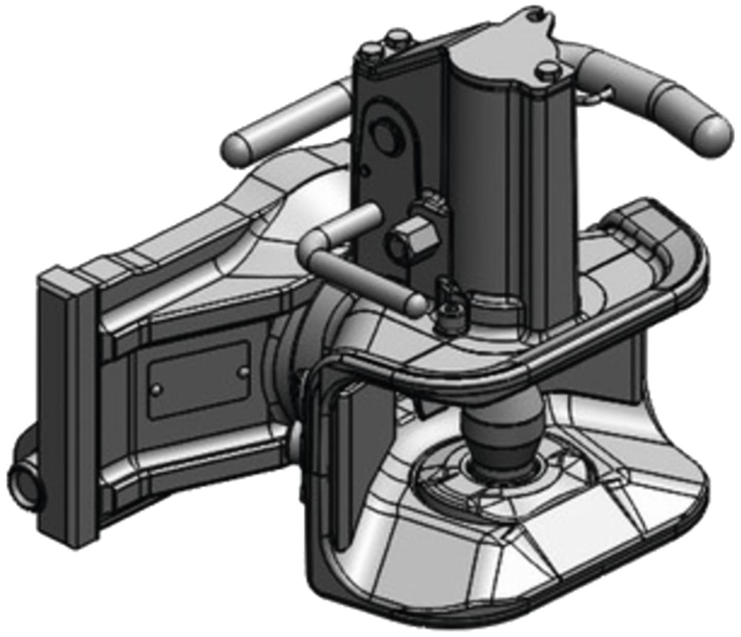 scharmüller Zugmaul automatisch, 325/25/26 mm, Ø Bolzen 38 mm, schwarz, 05.3253.321-A02