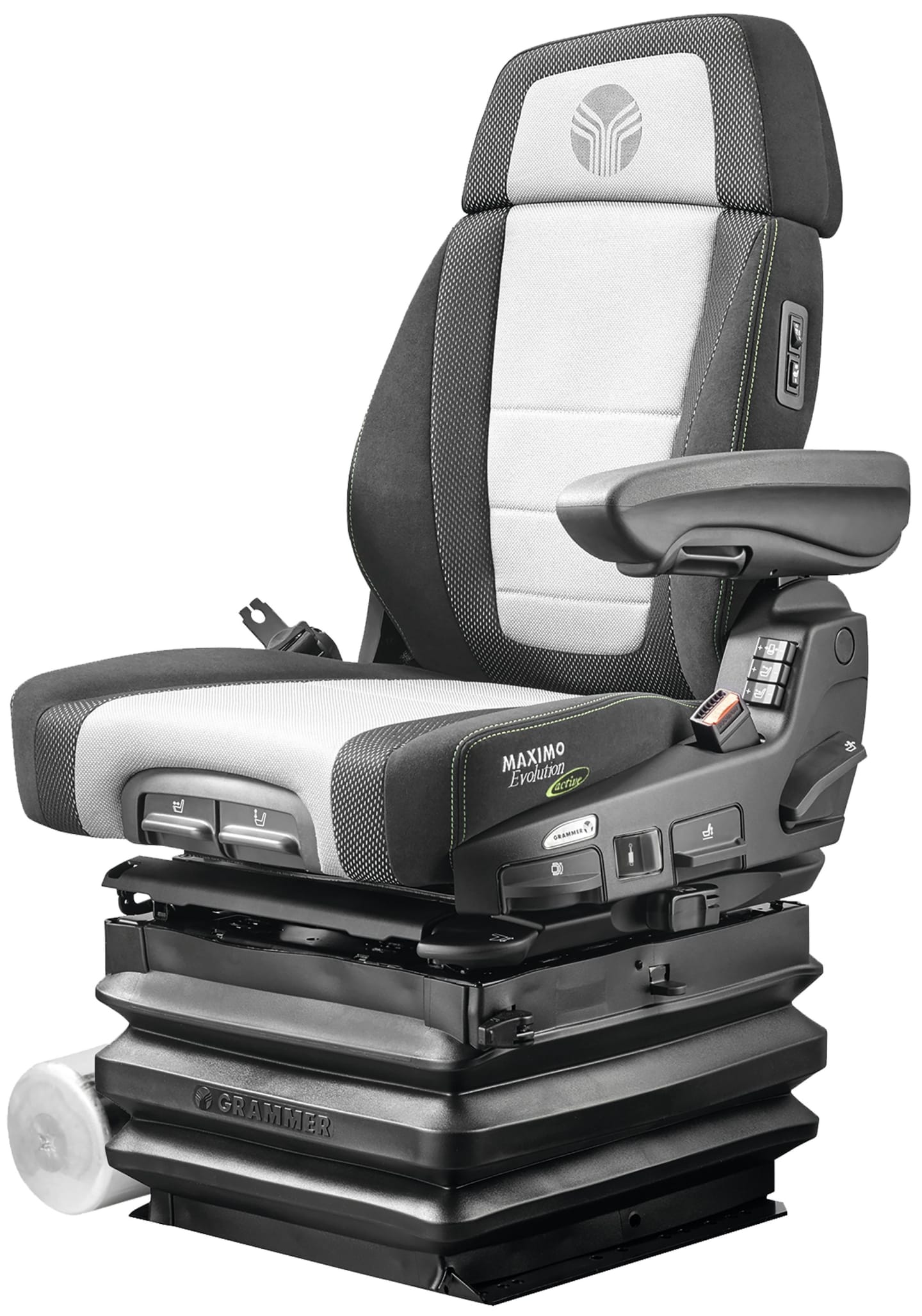 Grammer Traktorsitz "Maximo® XT Evolution Active", luftgefedert, Stoff, anthrazit/silber