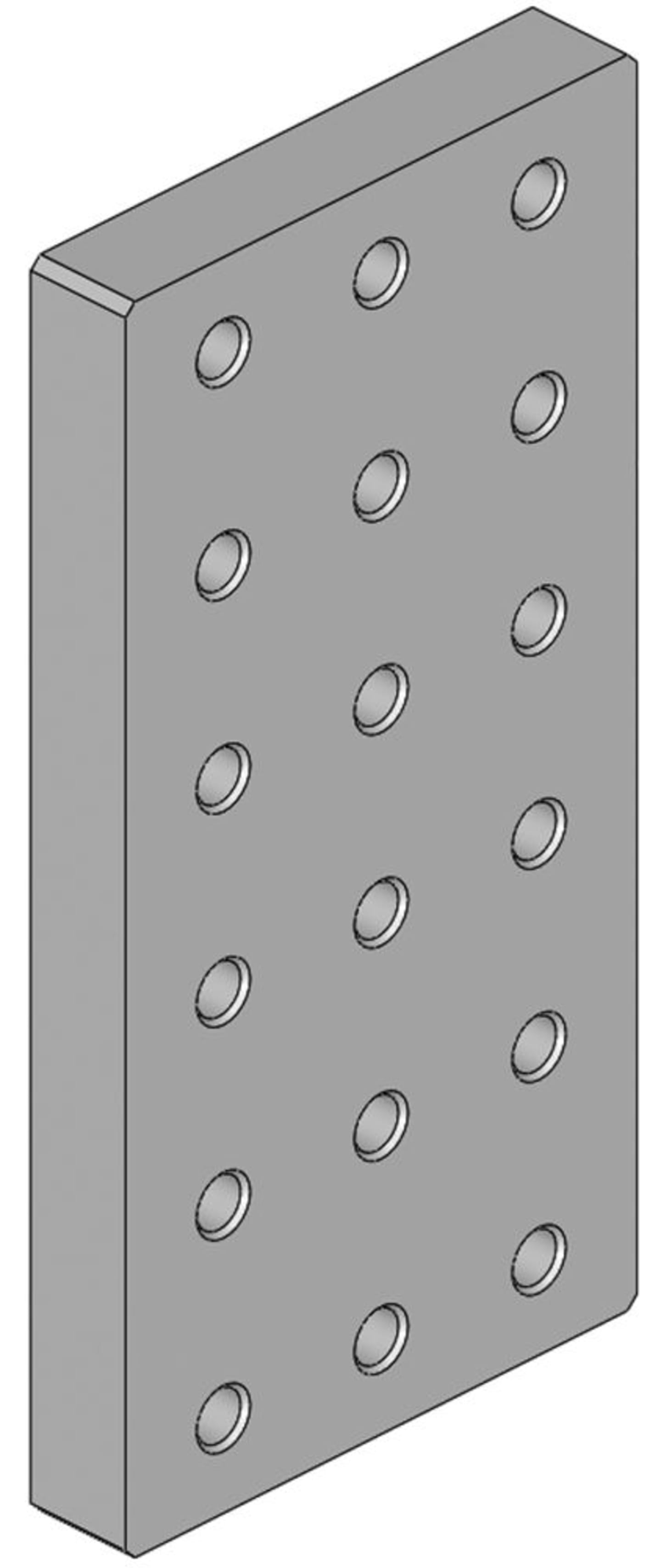 scharmüller Anschweißplatte, Flanschausrichtung vertikal, , 00.645.080.0