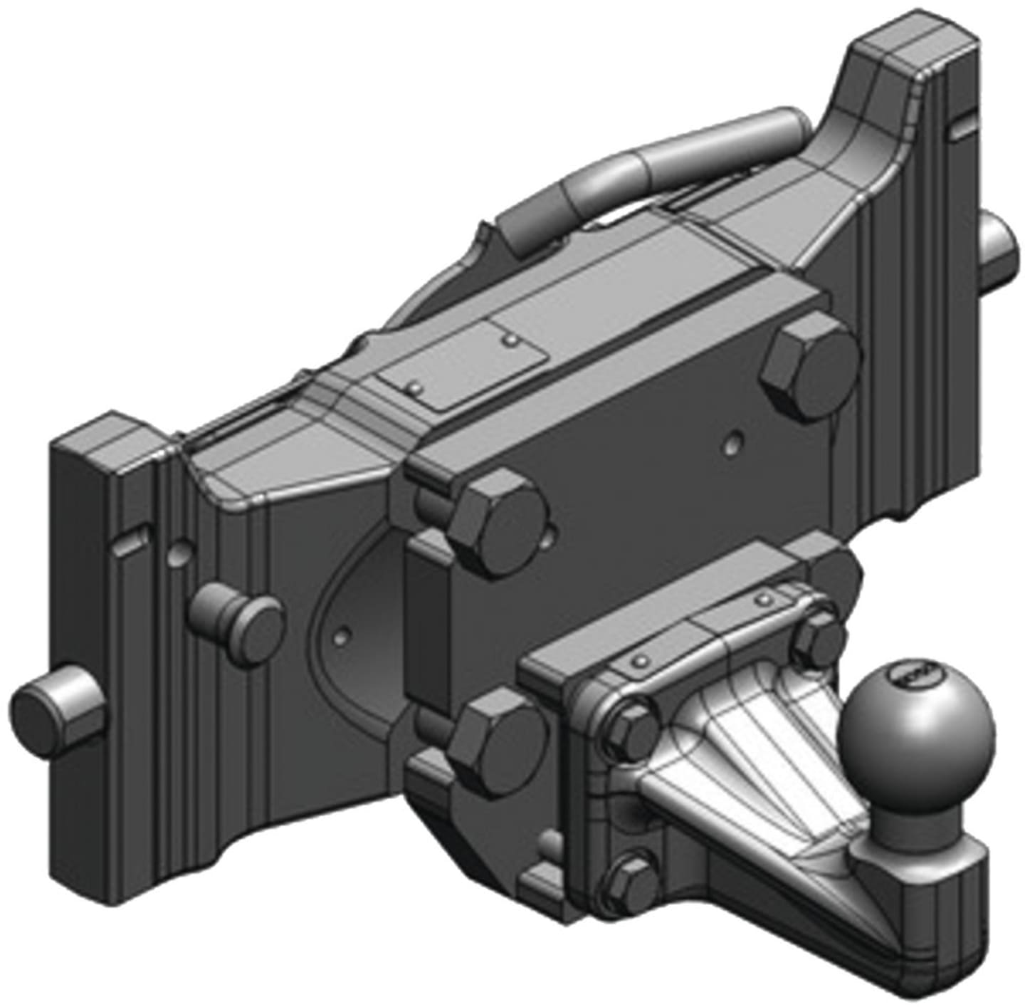 scharmüller Kugeleinsatz "ISO 50" 390/25/32 mm, Kugel 50 mm, für Traktor/PKW-Anhängekupplung, 07.7390.02-A02