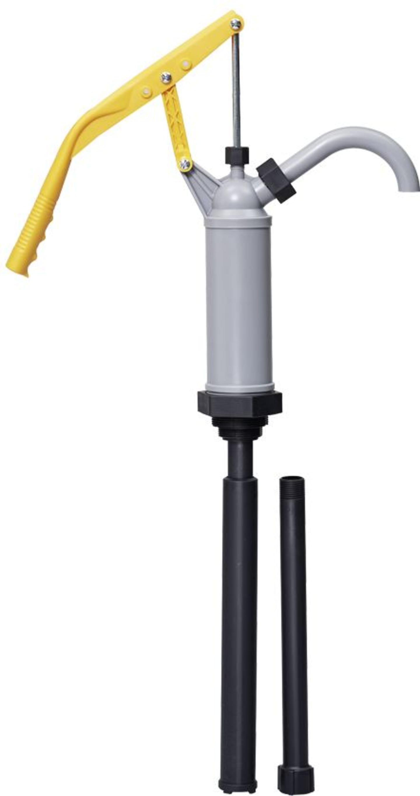 Reilang™ Handpumpe für Diesel, Heizöl etc., mit Auslaufbogen, für Fässer von 50 – 200 l