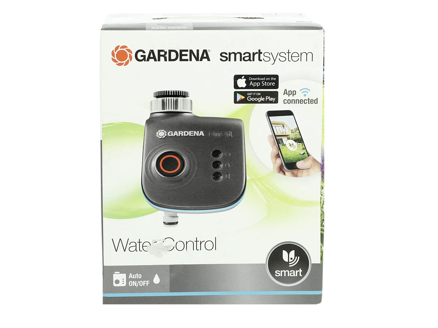 GARDENA Bewässerungscomputer smart Water Control Bewässerungssteuerung türkis; anthrazit , OTN/HTN 19031-20