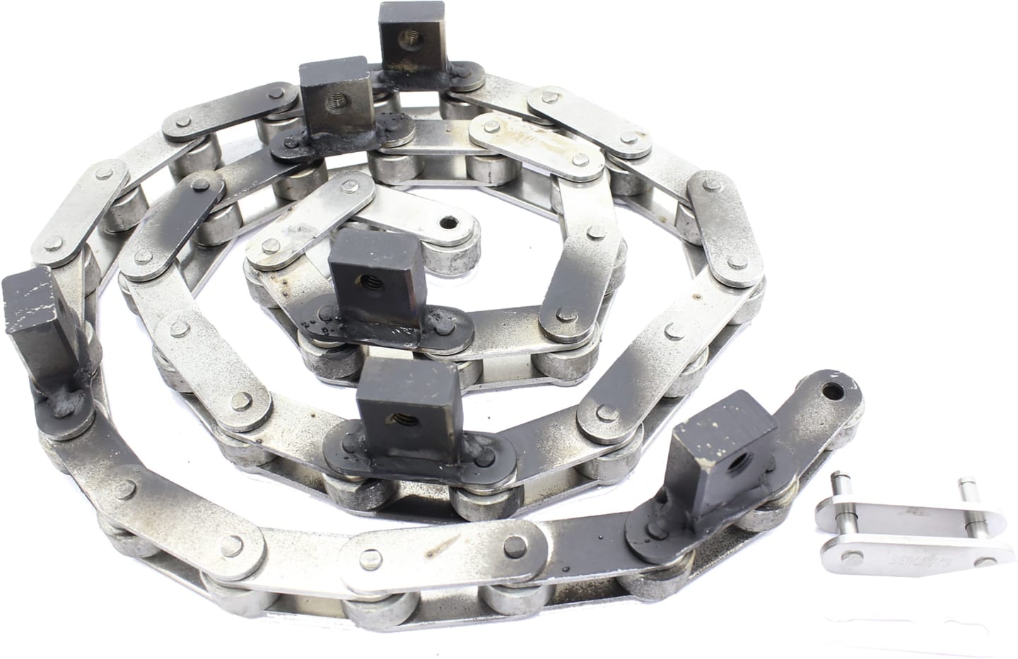 Siloking Rollenkette "C206" Stahl (rostfrei), für SelfLine Futtermischwagen mit Kettenförderband 1.700 mm, 614603