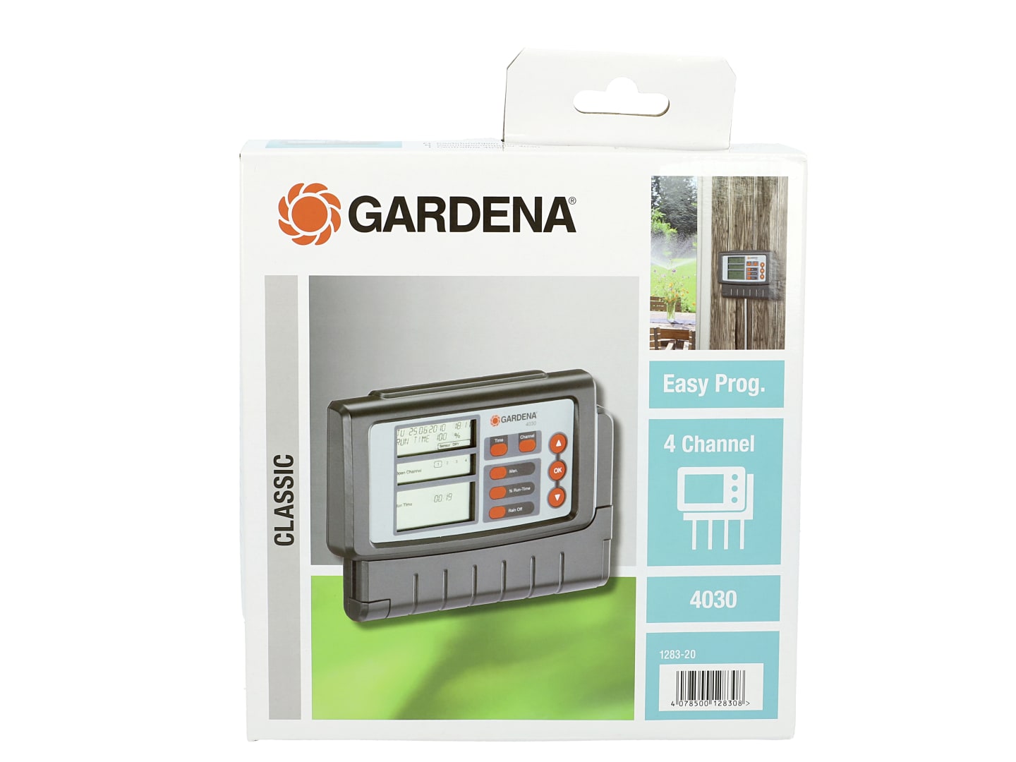 GARDENA Bewässerungscomputer Classic Bewässerungssteuerung 4030 anthrazit , OTN/HTN 01283-20