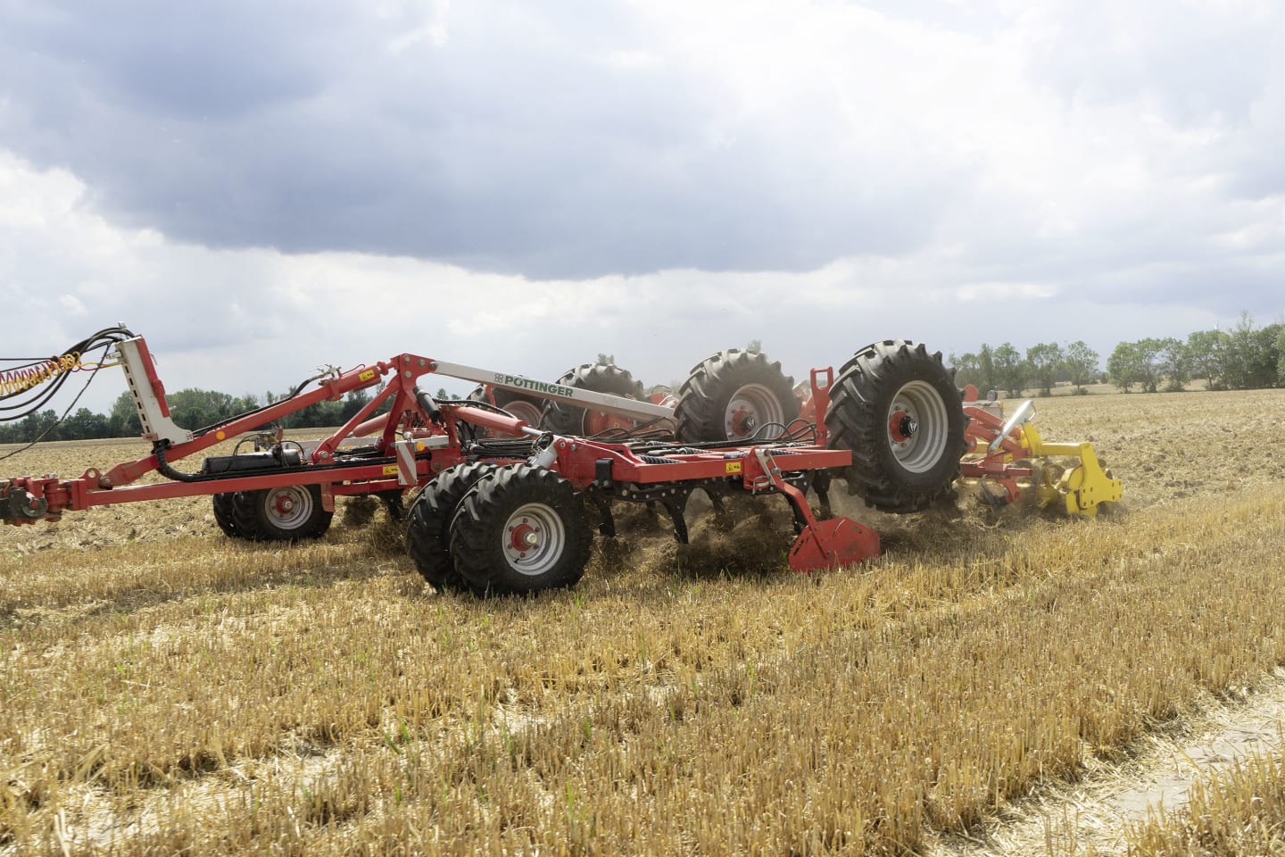 Pöttinger Grubber "TERRIA" 3-balkig gezogen