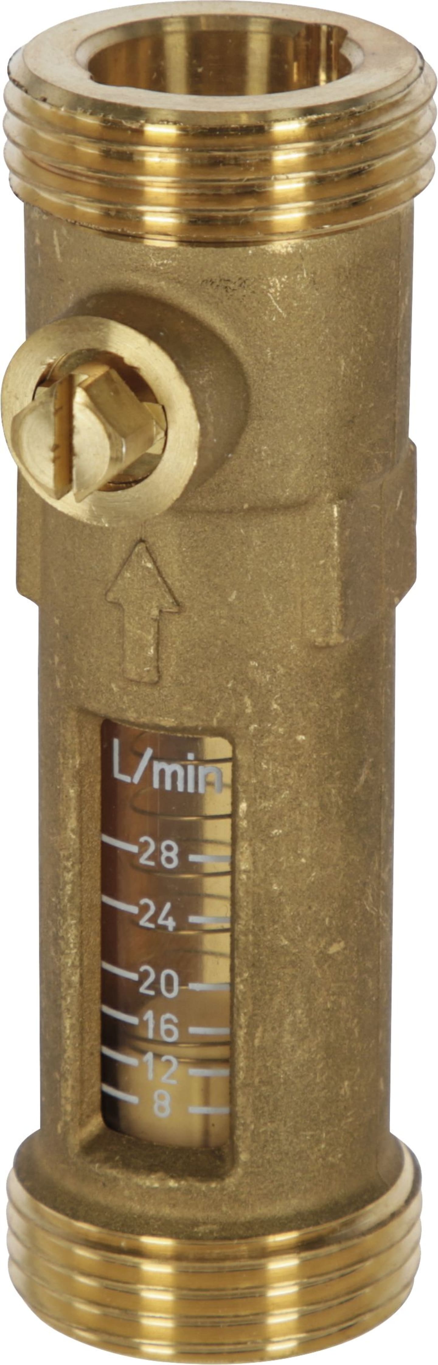 KERBL Durchflussanzeige mit Schwebekörper DN 25 G 1", für Zirkulationspumpe C10, 223131