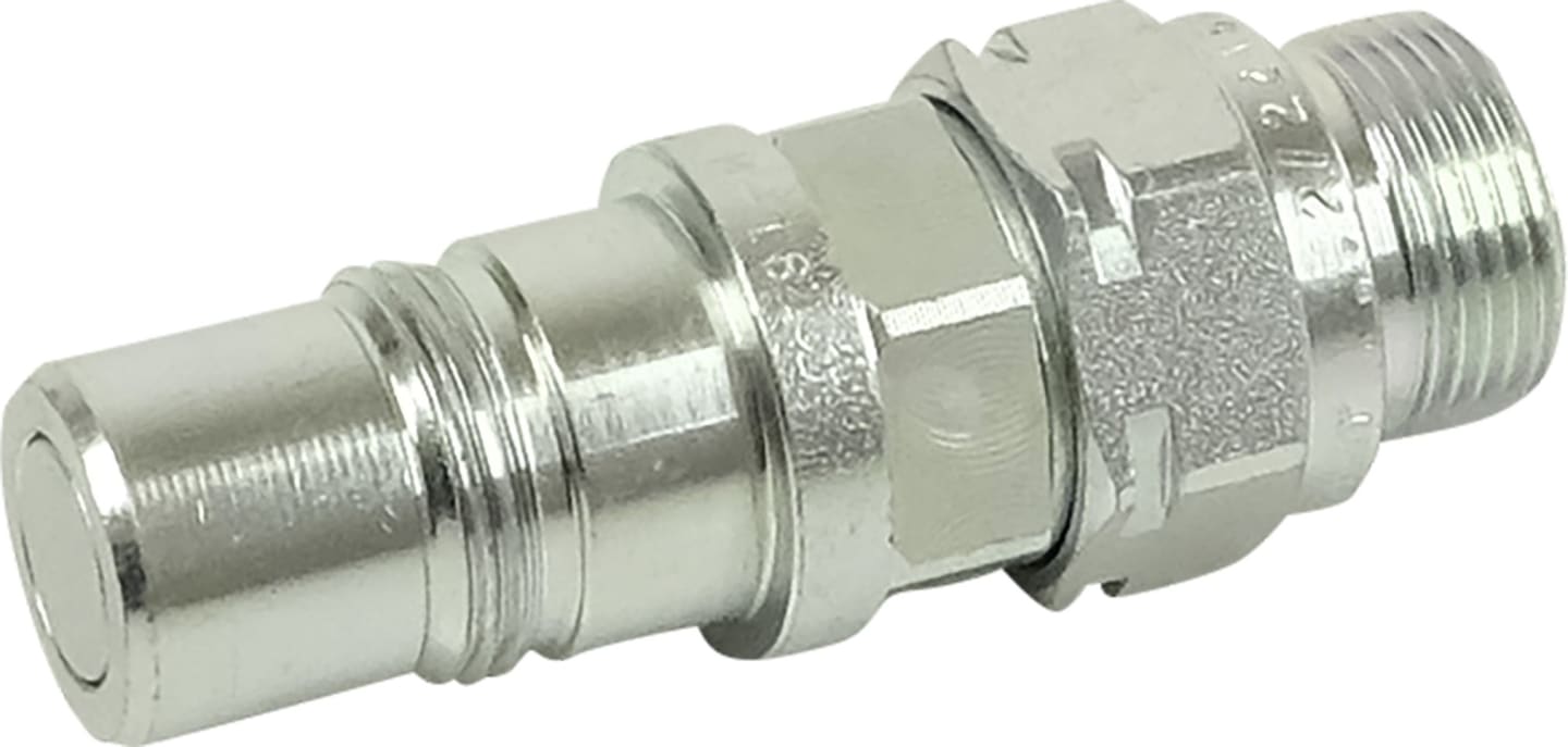 Ersatzstecker Außengewinde metrisch BG 2, UDK*, für Multikupplung DP Loshälfte