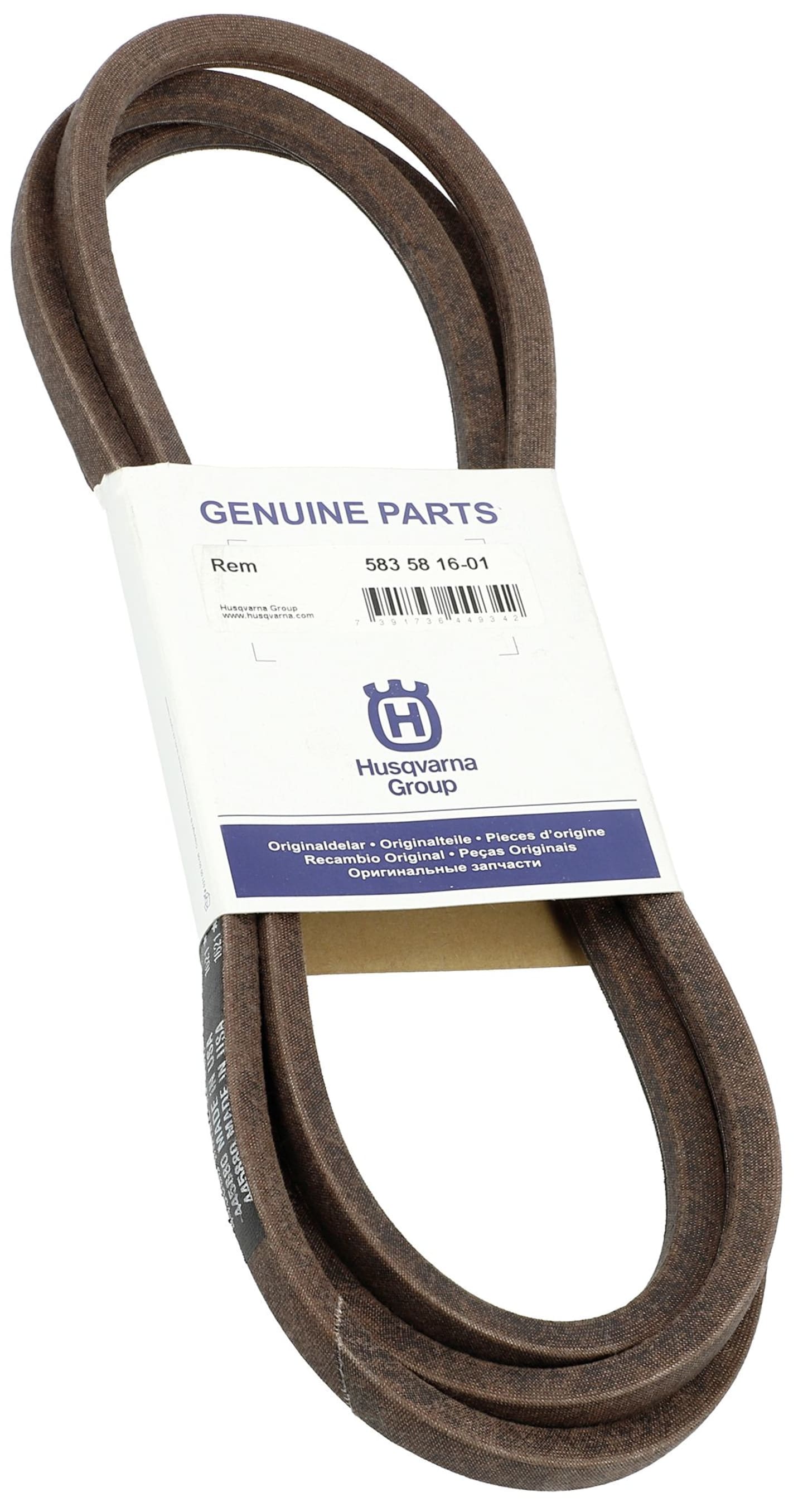 Husqvarna® Keilriemen 12,7 x 2450 La für Mähwerk Rasentraktor Gardol, Husqvarna, Jonsered, McCulloch, 5835816-01
