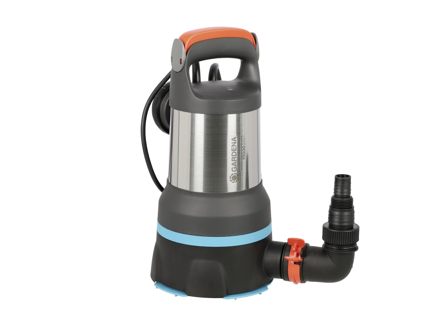GARDENA Klar-/Schmutzwasser-Tauchpumpe 15000 silber; schwarz 0,7 bar 09048-61