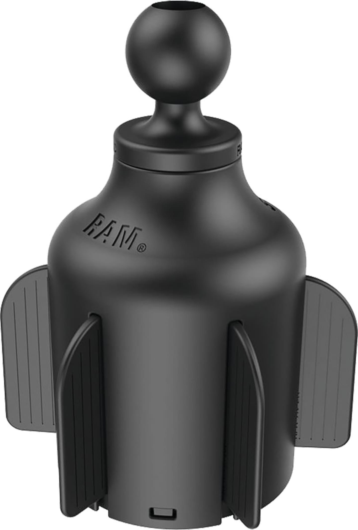 RAM® MOUNTS Einsatz "Stubby™" mit B-Kugel 25,4 mm/1" für Getränkehalter mit 65,3 – 88,9 mm Durchmesser, RAP-B-299-4U