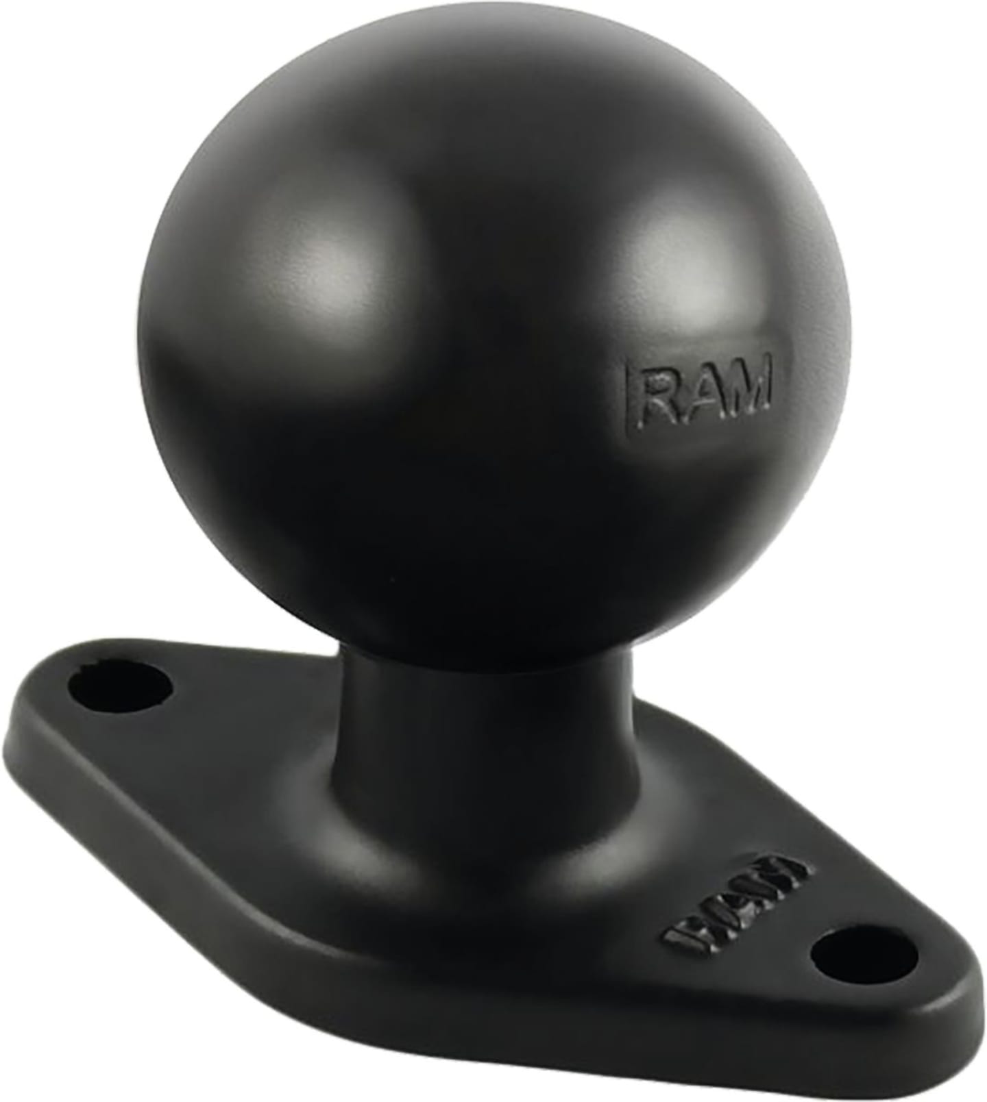 RAM® MOUNTS Basisplatte "Diamond" mit C-Kugel 38,1 mm/1,5" Schraubmontage, Trapez, RAM-238U