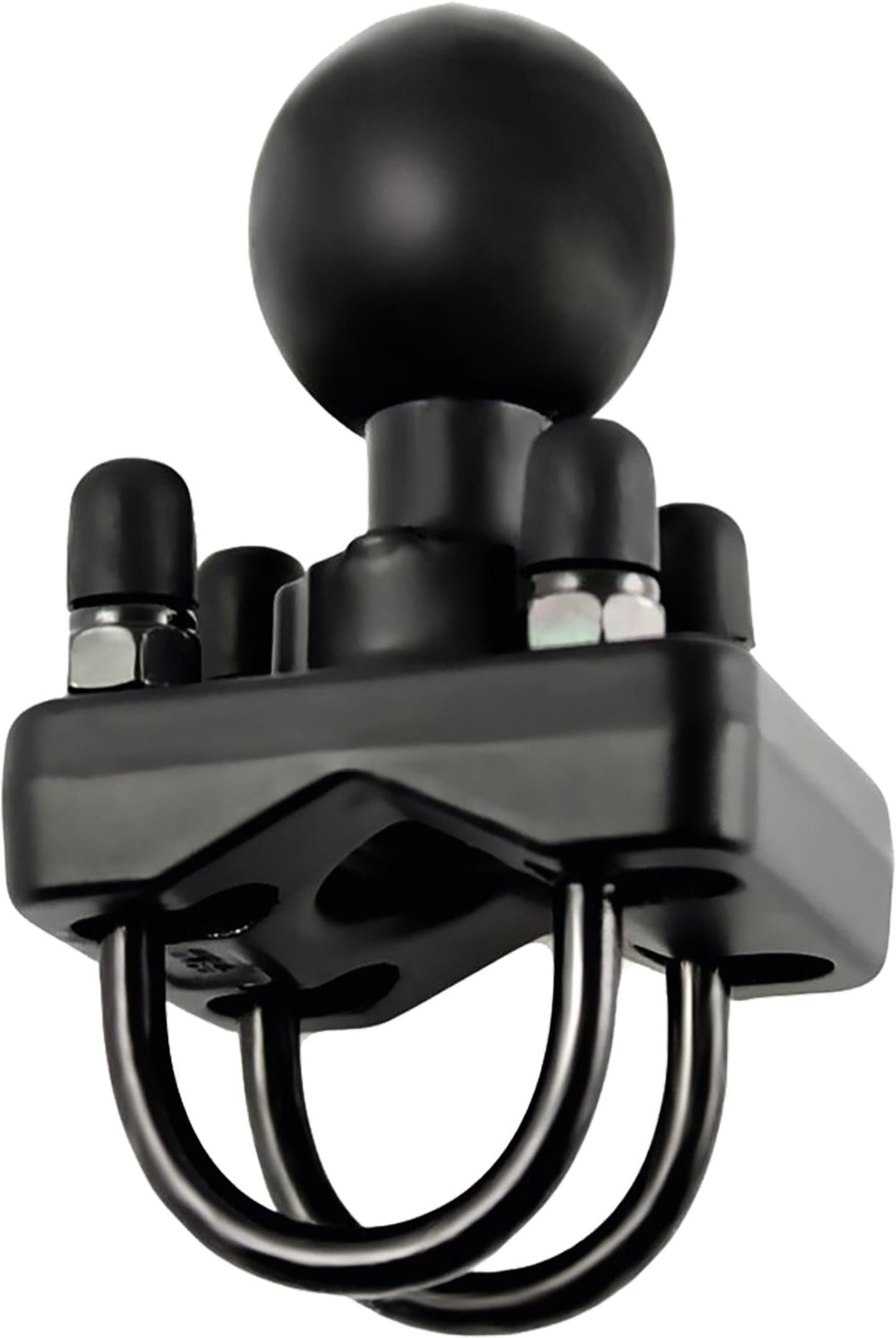 RAM® MOUNTS Bügelschelle mit C-Kugel 38,1 mm/1,5" Spannbereich 25,4 – 31,75 mm, Doppelbügel Edelstahl, RAM-235U