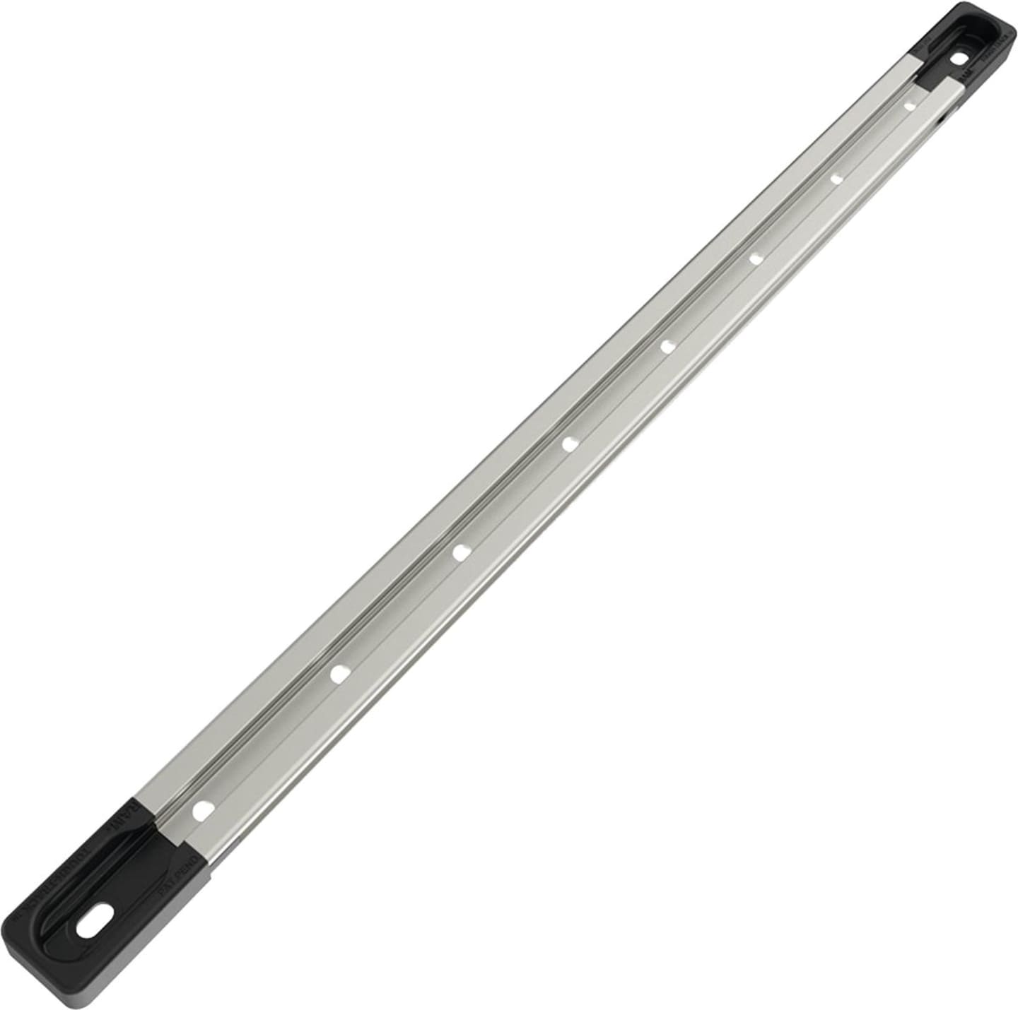 RAM® MOUNTS Schiene "Tough-Track™" 406,4/330,2 mm, Aluminium/Kunststoff silber; schwarz, mit Endkappen, RAM-TRACK-EXA-13U