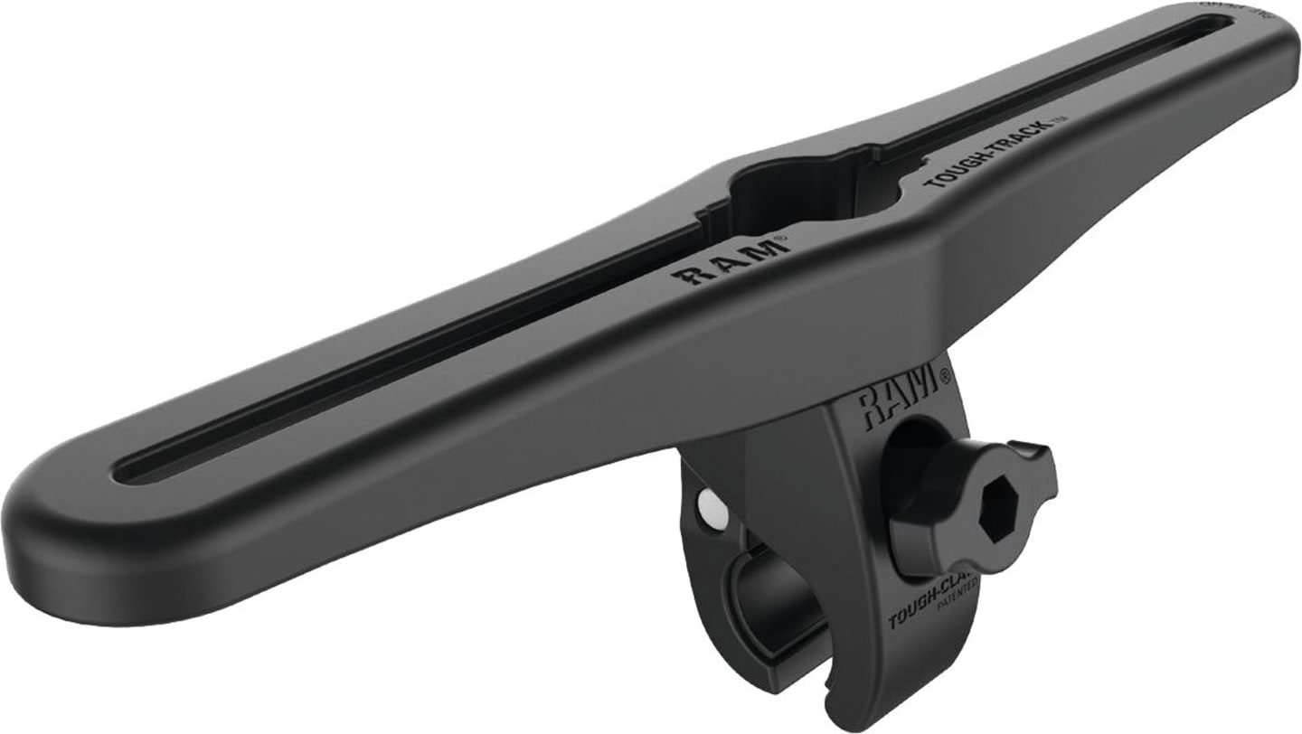 RAM® MOUNTS Schiene "Tough-Track™" klein 304,8/273,1 mm, mit Klemmbasis Tough-Claw™, Klemmbereich 16 mm, RAP-400-TRACKU