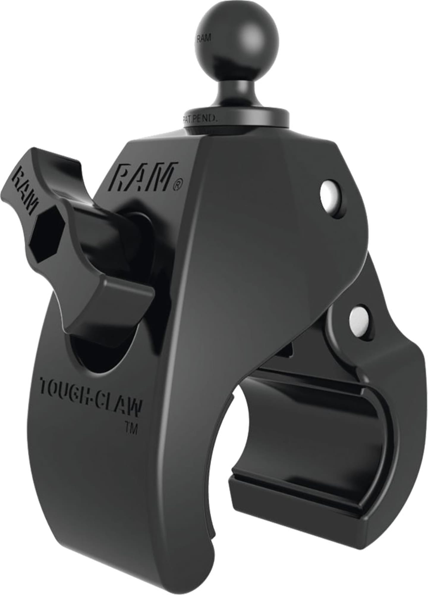RAM® MOUNTS Halteklammer "Tough-Claw™" mittel, mit B-Kugel 25,4 mm/1", Klemmbereich 25,4 – 47,6 mm,