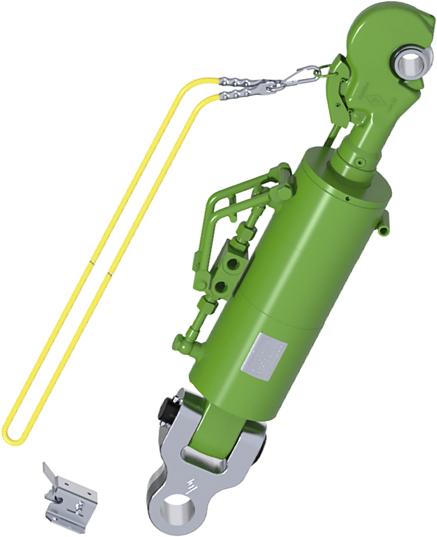 Walterscheid Hydraulischer Oberlenker "HOLGH-C-105DS" Kat. 3 Länge 697 – 897 mm, integrierte Dämpfung, für John Deere Traktor 7 R, 8 R, 1208609