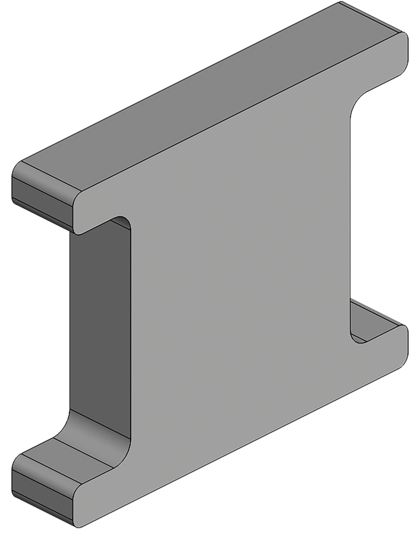 scharmüller Distanzplatte "ISO 50" 110 x 90 x 20 mm, Lochbild 83 x 56 mm, schwarz, für PKW-Anhängekupplung, 10.322.646.0-A02