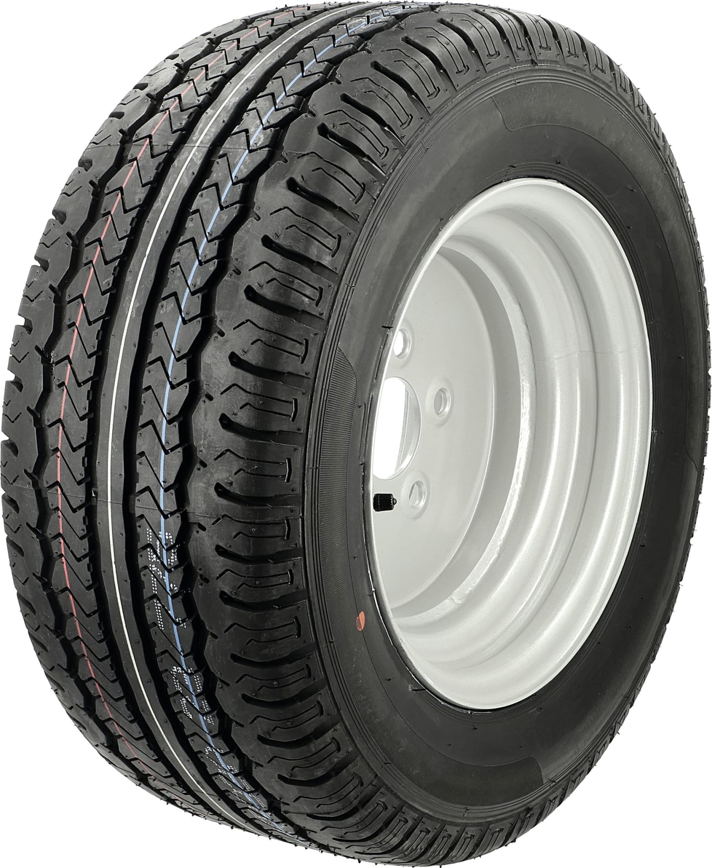 Komplettrad 225/55 R 12 C 112N PKW Anhängerreifen TL 7.00 x 12 5/67/112 ET +10