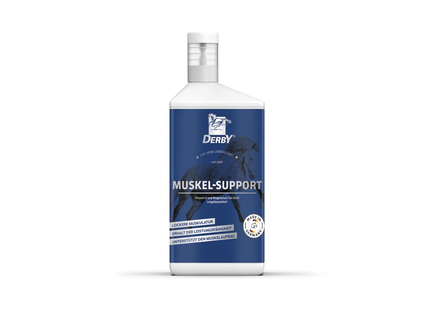 DERBY® Muskel-Support mit essentiellen Aminosäuren und Vitamin E 1 l Flasche