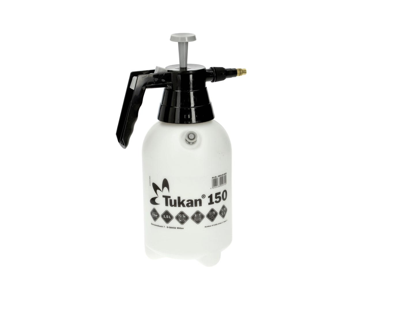 GLORIA® Tukan Drucksprüher Gartenspritze, Sprühgerät, Druckpumpe, Drucksprühgerät